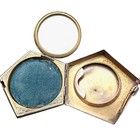 Antique 1800s Sterling Silver Perfume Compact Pendant Chatelaine Eam Sterling