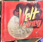 Vtg Der Weltkrieg Original 1937 German Cigarette Card Album  full  Subject Ww1 -