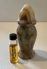 Vintage Italian White Onyx Urn With Lid     Miniature 5 25  Marble Decor