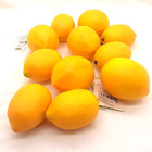 Lot Of 11 Lemons Artificial Fake Faux Fruit Realistic Lightweight Yellow