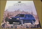 1995 Suzuki Sidekick 4-door Suv Print Ad 1994 Car Automobile Advertisement 10x12