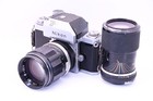 Nikon F Ftn 35mm Film Camera W Nikkor 43-86mm Soligor 135 2 8 Non-ai Lenses Lot