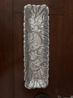 Vintage Arthur Court 1990 Serving  Tray 18 x5-5 8  Bunny Rabbits Aluminum Alloy 