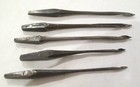 Lot Of 5 Vintage Tapered Drill  Bits For Wood Brace   Drill
