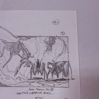 1997 Starship Troopers Original Hand Drawn Production Art Storyboard Concept Coa
