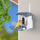 4mp 2k Hd Wifi Solar Battery Power Camera Bird Video Capture Bird Feeder Camera