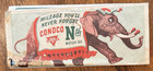 Vintage 1940s Conoco Oil Co  Mileage Merchant Travel Utah Highway Road Map
