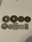 Old Coin Collection Set Of 8 Pieces Sold In Bulk
