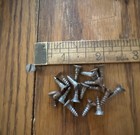 Antique Wood Screws   6 X 1 2    Flat Head Slotted American Made 20 Pack Free Ship