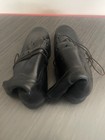 Vintage Nos Genesco 1976 Size 11r Men   s Black Leather Military Combat Boots Usmc