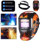 New Pro Auto Darkening Welding Helmet Arc Tig Mig Grinding Welders Mask Solar