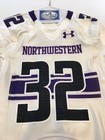 Game Worn Used Northwestern Wildcats Football Jersey  32 Size 42