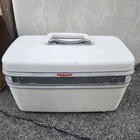 Samsonite Silhouette Luggage Set Dover White Boxes Suitcases Beauty Case Vintage