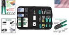 11-in-1 Ethernet   Network Tool Kit For Cat5 6  Crimper  Tester  Punch Down