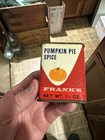 Frank   s Pumpkin Pie Spice Tin Can The Frank Tea   Spice Co  Cincinnati Ohio Oh
