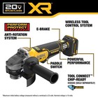 Dewalt 20v Xr Cordless 4-1 2 In  To 5 In  Variable Speed Angle Grinder