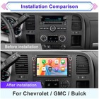 Car Radio Upgrade For Chevrolet Silverado Tahoe Gmc Sierra Yukon With 7 Inch    