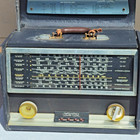 Vintage Hallicrafters World-wide Tw-1000 8-band Tube Radio Works