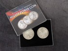 Mighty Power Coin  morgan Dollar  By Oliver Magic Trick Close Up Magic Fun Stage