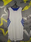 France Team Ffbb Jersey Basketball Shirt White Adidas Trikot Men Size L Ig93