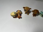 Littlest Pet Shop Lps Hasbro Mixed Vinyl Figures  Lot Of 10 Monkey  Deer  Guinea
