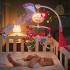 Baby Crib Mobile Toy With Lights And Music Star Projector Musical Box 108 Song