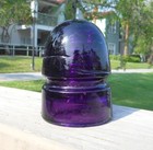 Great Royal Purple Cd 143 Canadian Pacific Glass Insulator