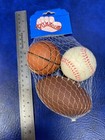 Fidget Squeeze Squish Stress Balls Sports Pack Baseball Basketball Football