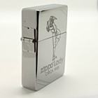 Zippo 1935 Replica Lady Windy Design Lighter Brushed Chrome Nib 2014 Windproof