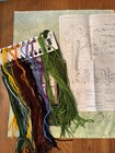   Sultana  Vintage Crewel  Embroidery  Stitchery Kit   Peaceful Valley  