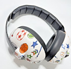 Banz Kids Hearing Protection Earmuffs Sports Print Noise Reduction Adjustable