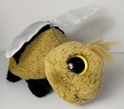 Jellycat Frizzles Bee Plush Stuffed Animal 6  Retired Golden Brown   Black