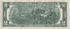 1976 Older Bank Note  2 L District L64784319a Two Dollar Bill Dc Print