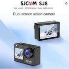 Sjcam Sj8 Motion Camera Dual Screen 4k 30fps Wifi Night Vision 20mp Sport Camera