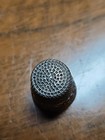 Vintage Ketcham   Mcdougall Sterling Silver Thimble  Wild Roses Pre 1930