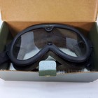 Stemaco Products Sun Wind And Dust Goggles Black Military Tactical Usgi New