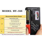 Battery Tester Checker Universal For Aa Aaa C D 9v 1 5v Button Cell Batteries