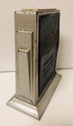 Vintage Metal Coin Bank Box Empire Insurance Advertising Indianapolis  In No Key