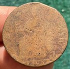 1787 Connecticut Miller 39 1-h 1 Rarity 6 Rotated Reverse Colonial Copper Half P