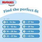 Huggies Size 4 Diapers  Snug   Dry Baby Diapers  Size 4  22-37 Lbs   92 Count