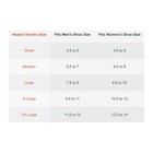 Xx Large Size Thermacell Rechargeable Heated Insoles W  Wirelsee Remote Control