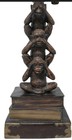 Vintage  see hear speak No Evil  Monkey Lamp-works Great -12 