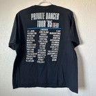 Original Vintage 1985 Tina Turner Private Dancer Tour  85 Concert T-shirt - Xl