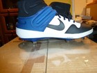 Nike Alpha Huarache Mid Baseball Cleats Blue Aj6874-104 Men s Sz 16  New
