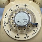 Vintage Western Electric Bell System 500 Rotary Phone Beige Desk Telephone