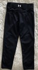 Under Armour Utility Relaxed Solid Youth Baseball Pants  Ysm  Small  Black