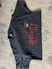 Vintage Michael Jackson Dangerous Tour Security T-shirt     Rotterdam 1 July 1992