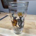 Anchor Hocking Decorated Cat Theme Glass Drinking Glass 16 Oz Classic Style 