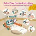 3 In 1 Baby Activity Gym Center  Tummy Time Play Mat Gym  Baby Push Walker  K   
