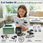 Bryte Rock Tumbler Mint 3 Speeds   Digital 9-day Polishing Timer  Dual Injection